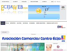 Tablet Screenshot of ecijaweb.com